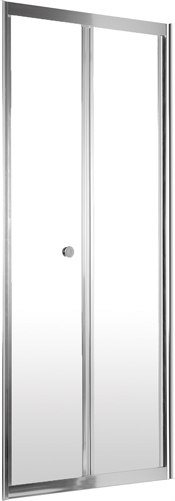 Двери для ниши складные DEANTE, KTL 022D, Flex, прозрачное стекло, 80см 