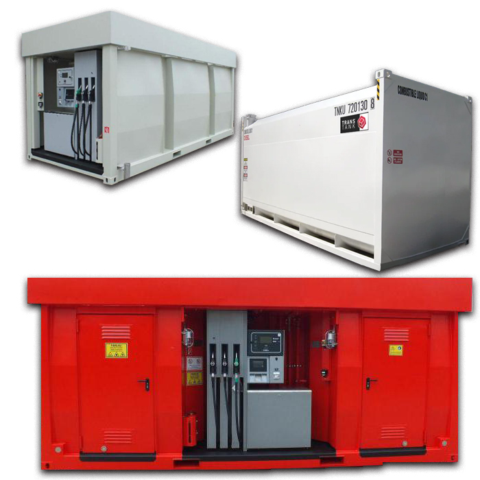 CONTAINER AND MODULAR GAS STATIONS