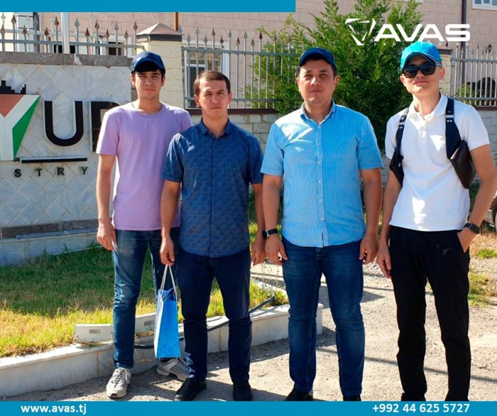 Traveling with a representative of Atlas Copco Kazakhstan