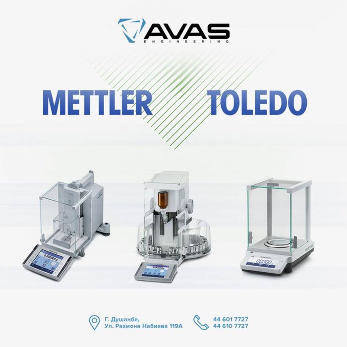 AVAS Engineering with METTLER TOLEDO, offers you precision instruments and services.