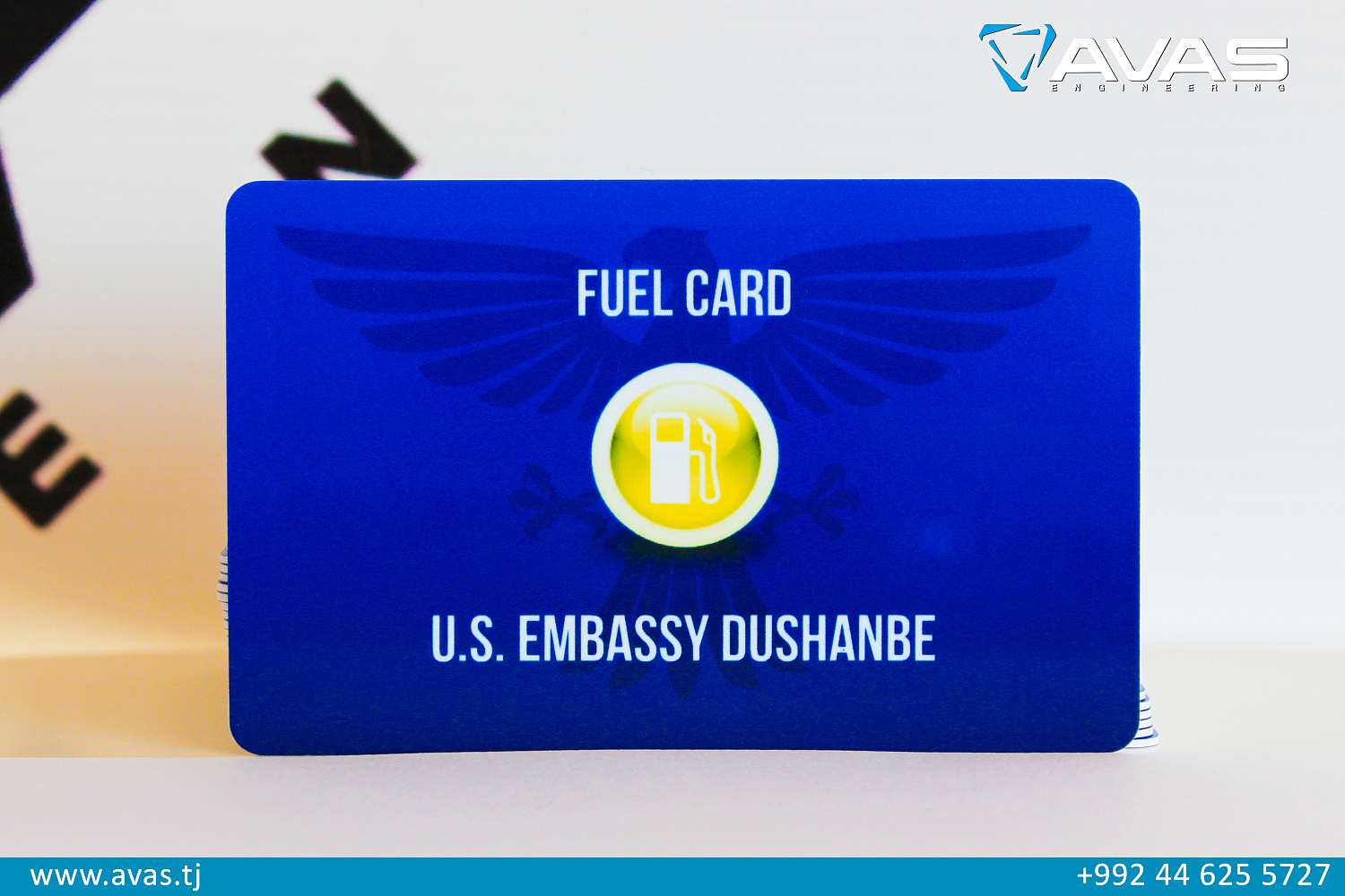 Fuel cards for the US Embassy in Tajikistan